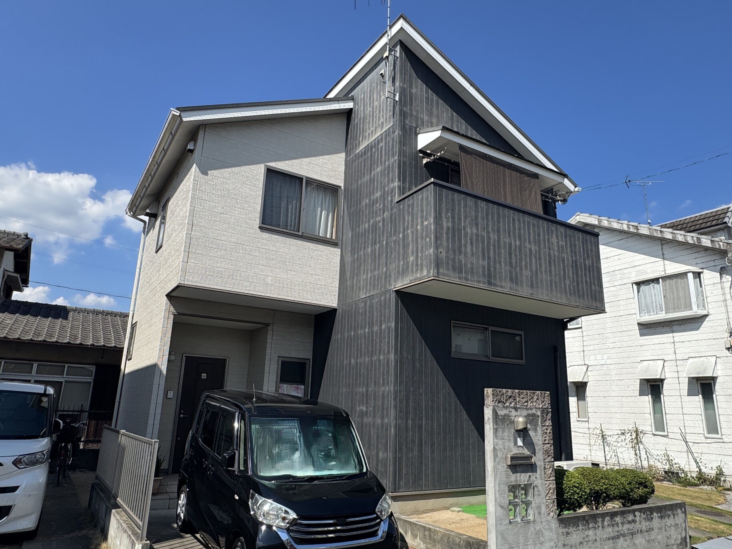 倉敷市　Y様邸　屋根塗装・外壁塗装 Before